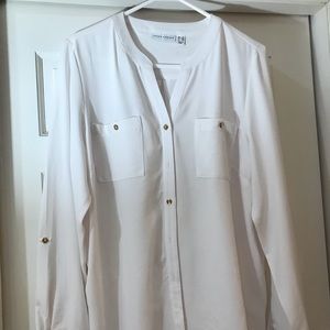 Susan Graver Blouse (with fold up sleeves)
